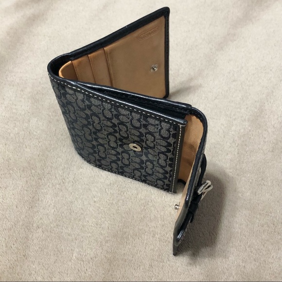 Wallet: COACH Wallet, Black 🛍 Bundle Me! - Picture 6 of 8